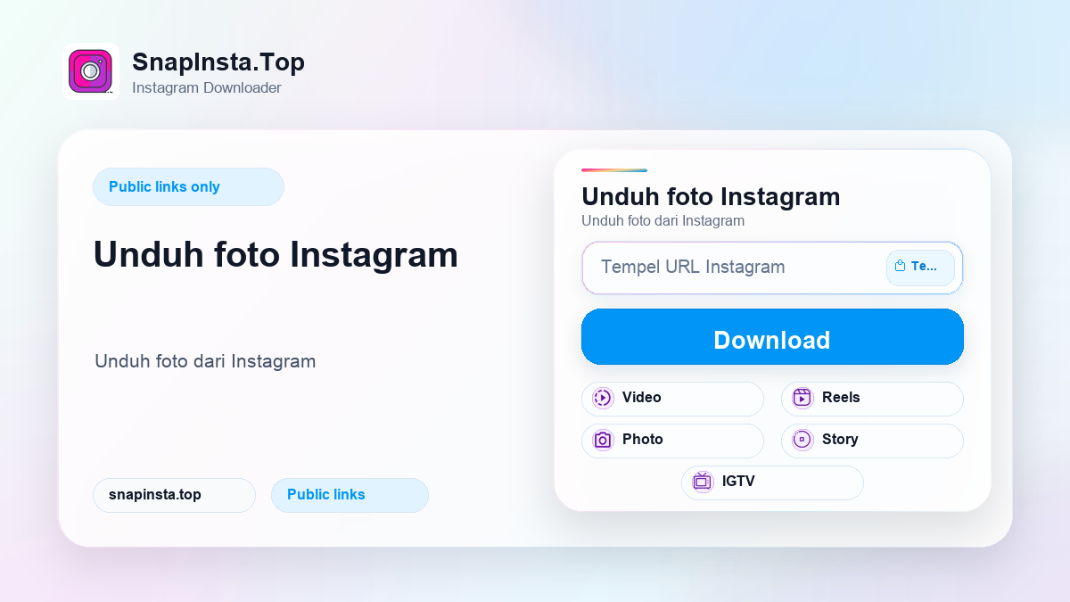 Unduh foto Instagram - SnapInsta.Top